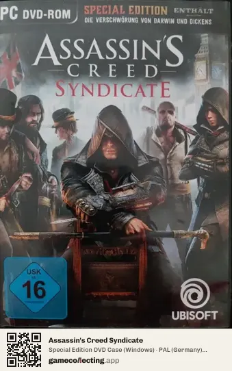 Assassin's Creed Syndicate Computer, Germany box front