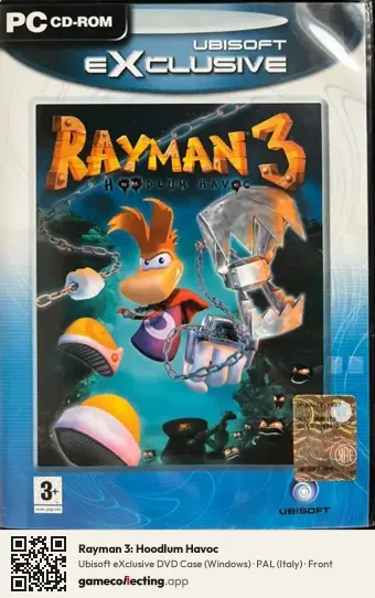 Rayman 3: Hoodlum Havoc Computer, Italy box front