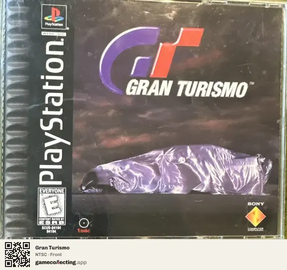 Gran Turismo PlayStation, NTSC box front