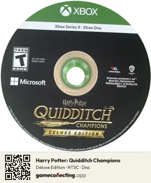 Harry Potter: Quidditch Champions Xbox Series X, NTSC disc