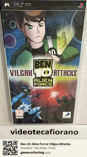 Ben 10: Alien Force: Vilgax Attacks PlayStation Portable, Italy box front