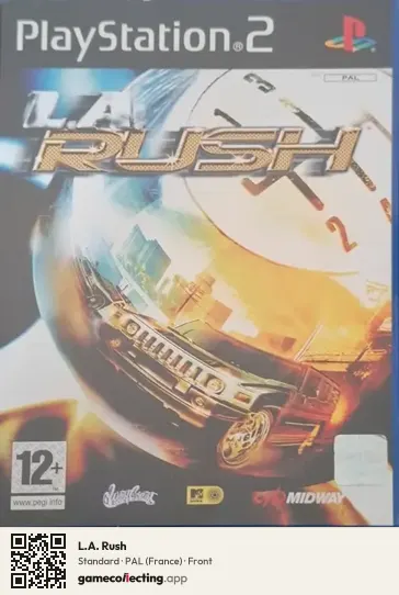 L.A. Rush PlayStation 2, France box front