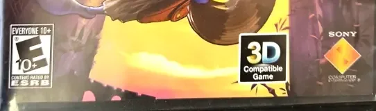 Sly Cooper: Thieves in Time, the ESRB box on its front