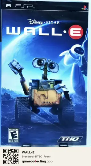 WALL-E PlayStation Portable, NTSC box front