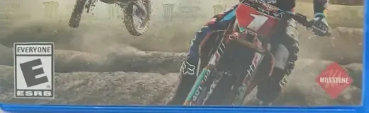 Monster Energy Supercross, the ESRB box on its front