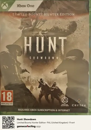 Hunt: Showdown Xbox One, United Kingdom box front