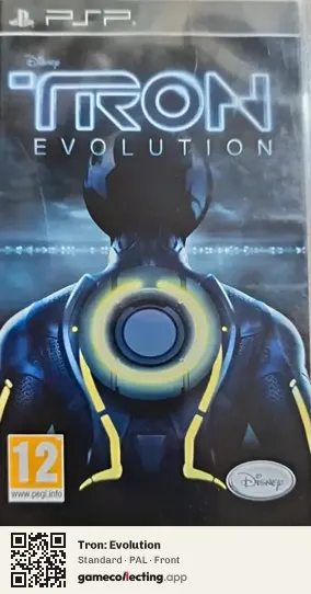 Tron: Evolution PlayStation Portable, PAL box front