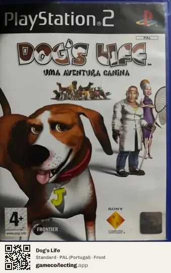 Dog's Life PlayStation 2, Portugal box front