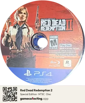 Red Dead Redemption 2 PlayStation 4, NTSC disc
