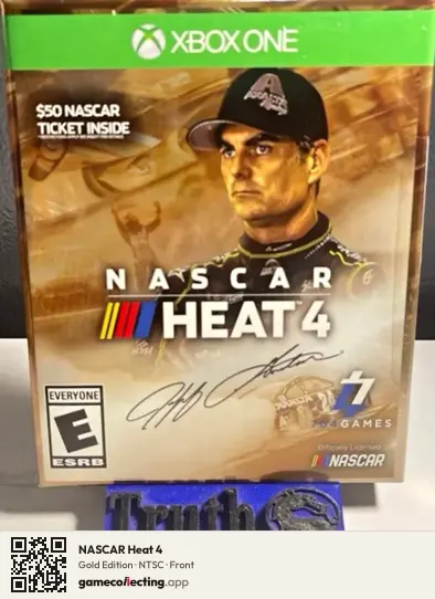 NASCAR Heat 4 Xbox One, NTSC box front