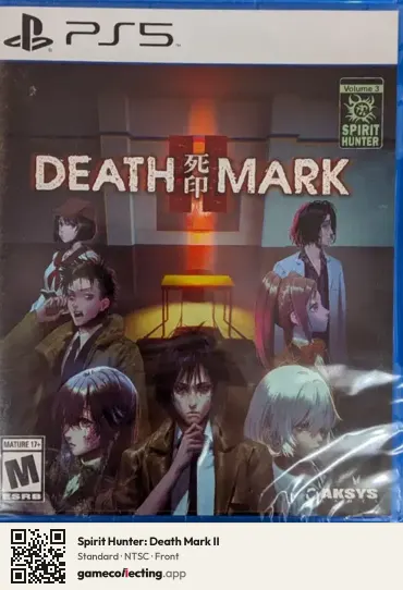 Spirit Hunter: Death Mark II PlayStation 5, NTSC box front