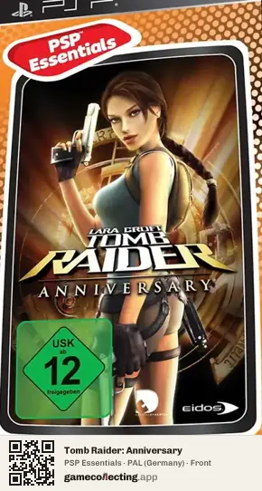 Tomb Raider: Anniversary PlayStation Portable, Germany box front