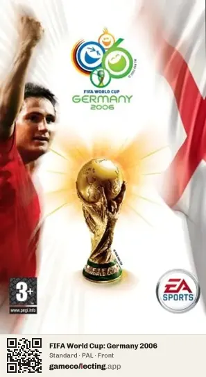 FIFA World Cup: Germany 2006 PlayStation Portable, PAL box front