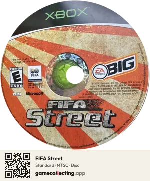FIFA Street Xbox, NTSC disc