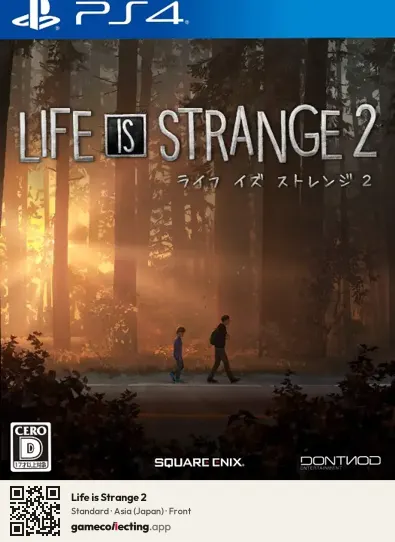 Life is Strange 2 PlayStation 4, Japan box front