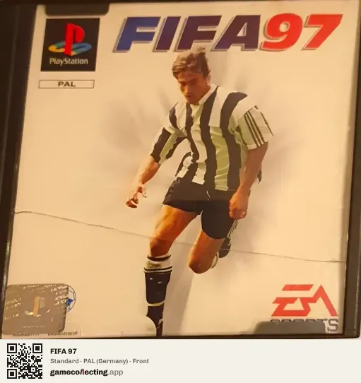 FIFA 97 PlayStation, Germany box front