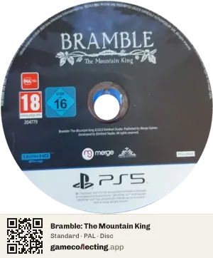 Bramble: The Mountain King PlayStation 5, PAL disc