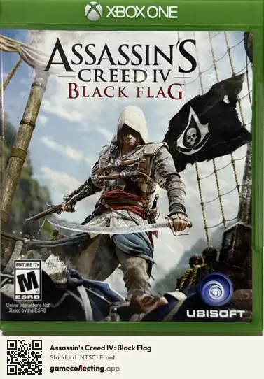 Assassin's Creed IV: Black Flag Xbox One, NTSC box front