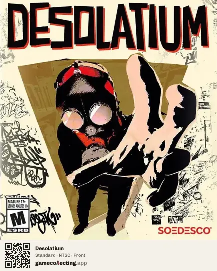 Desolatium PlayStation 4, NTSC box front