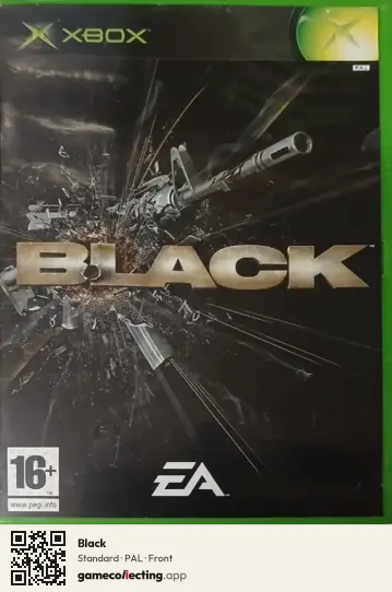 Black Xbox, PAL box front