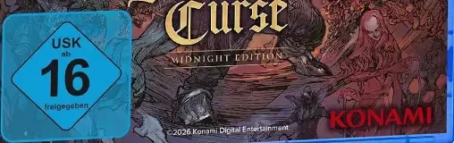Castlevania: Belmont's Curse, the USK square on its front
