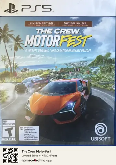 The Crew Motorfest PlayStation 5, NTSC box front