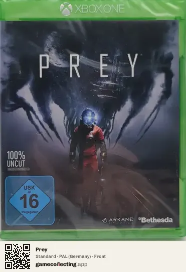 Prey Xbox One, Germany box front