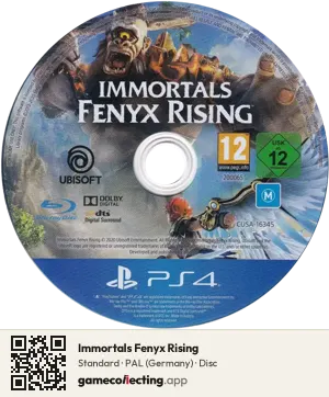 Immortals Fenyx Rising PlayStation 4, PAL disc