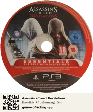 Assassin's Creed: Revelations PlayStation 3, PAL disc