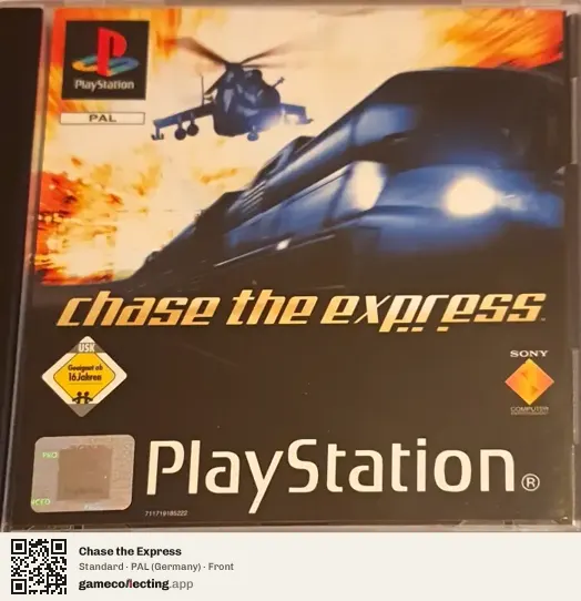 Chase the Express PlayStation, Germany box front