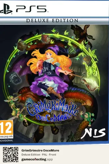GrimGrimoire OnceMore PlayStation 5, PAL box front