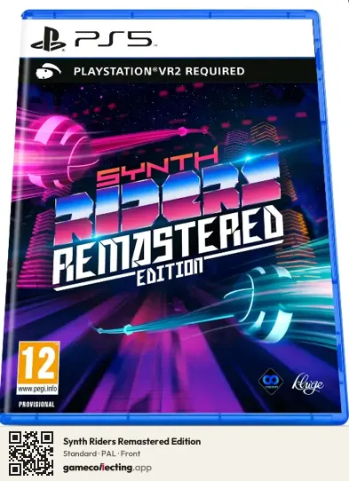 Synth Riders Remastered Edition PlayStation 5, PAL box front