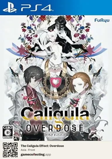 The Caligula Effect: Overdose PlayStation 4, Asia box front