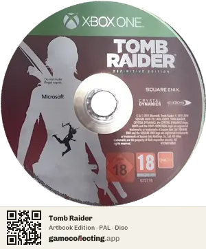 Tomb Raider Xbox One, PAL disc