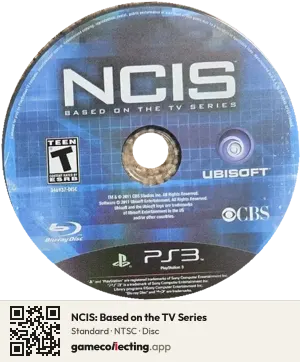 NCIS: Based on the TV Series PlayStation 3, NTSC disc