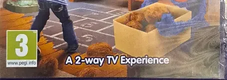 Kinect Sesame Street TV, the PEGI square on its front