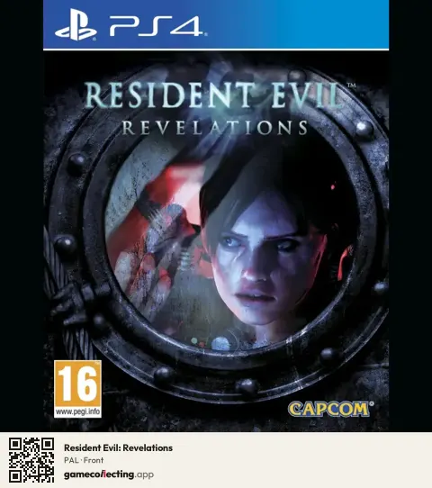 Resident Evil: Revelations PlayStation 4, PAL box front