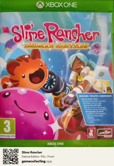 Slime Rancher Xbox One, PAL box front