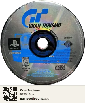 Gran Turismo PlayStation, NTSC disc