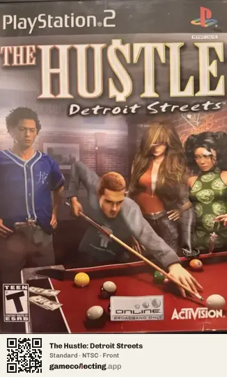 The Hustle: Detroit Streets PlayStation 2, NTSC box front