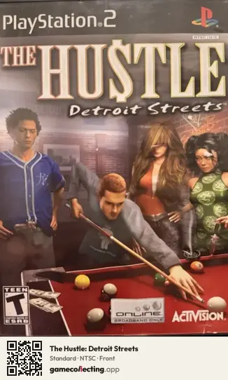 The Hustle: Detroit Streets PlayStation 2, NTSC box front