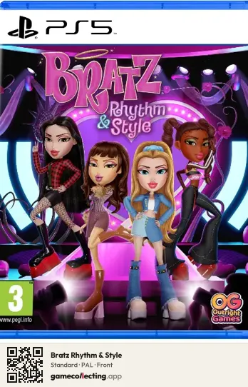 Bratz Rhythm & Style PlayStation 5, PAL box front