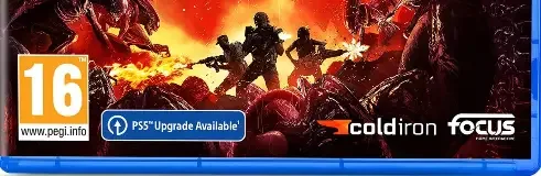 Aliens: Fireteam Elite, the PEGI square on its front