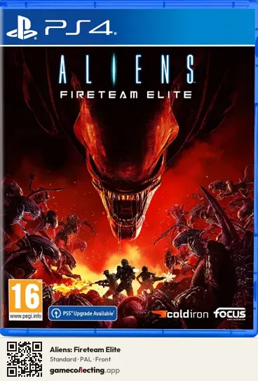 Aliens: Fireteam Elite PlayStation 4, PAL box front