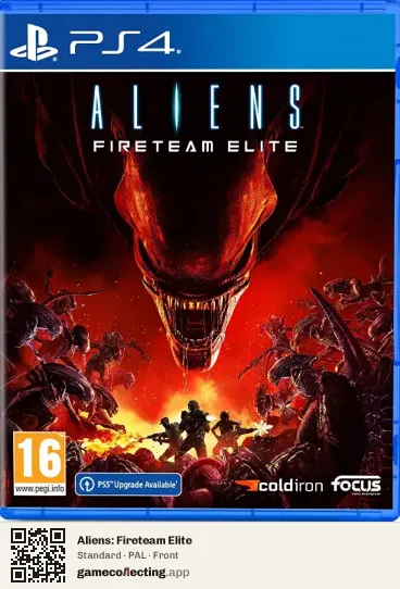 Aliens: Fireteam Elite PlayStation 4, PAL box front