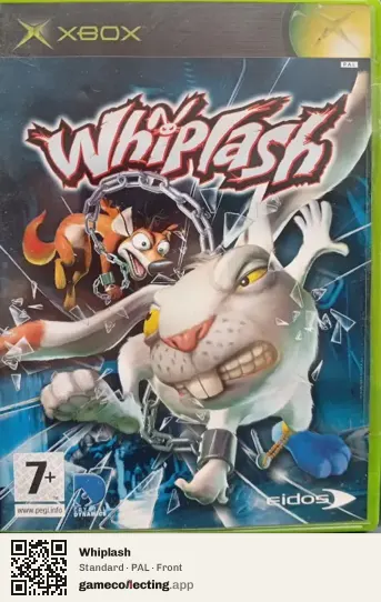 Whiplash Xbox, PAL box front