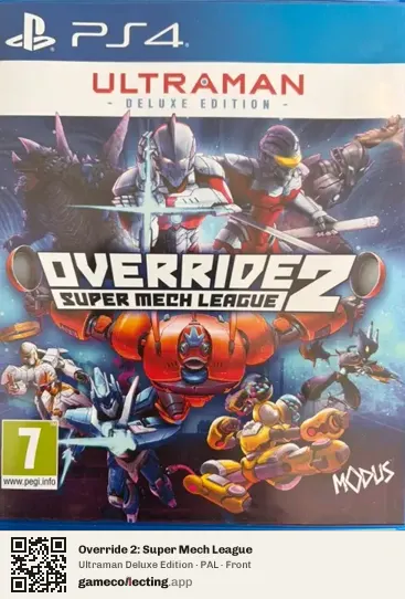Override 2: Super Mech League PlayStation 4, PAL box front