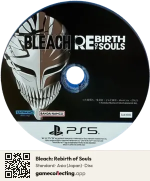Bleach: Rebirth of Souls PlayStation 5, Asia disc