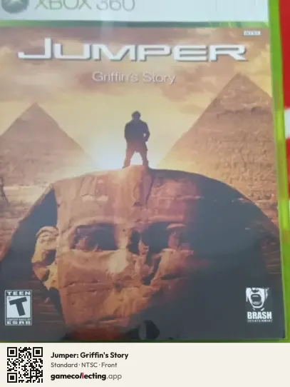 Jumper: Griffin's Story Xbox 360, NTSC box front