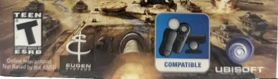 R.U.S.E., the ESRB box on its front